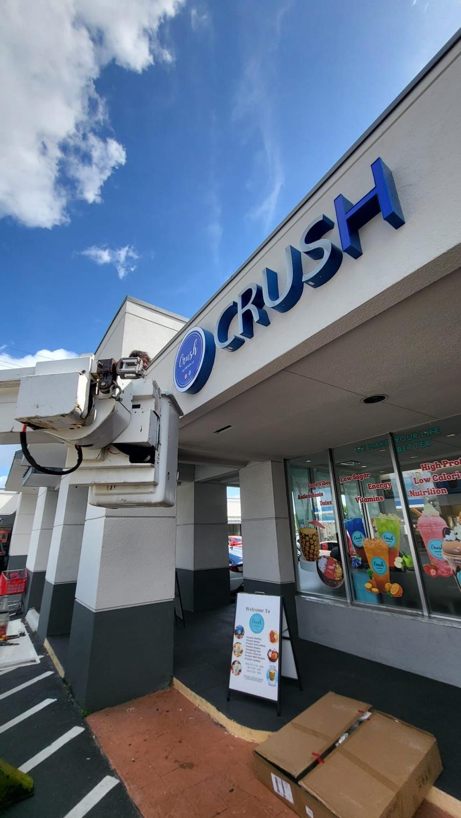 Crush - Channel Letters