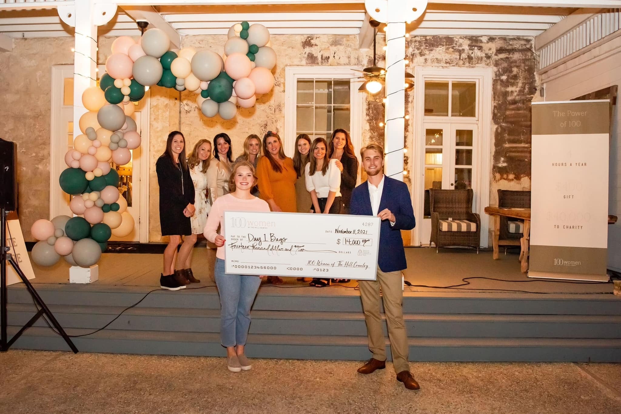 Donation Presentation - Custom Checks