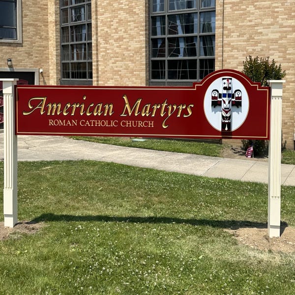 Carved Sign