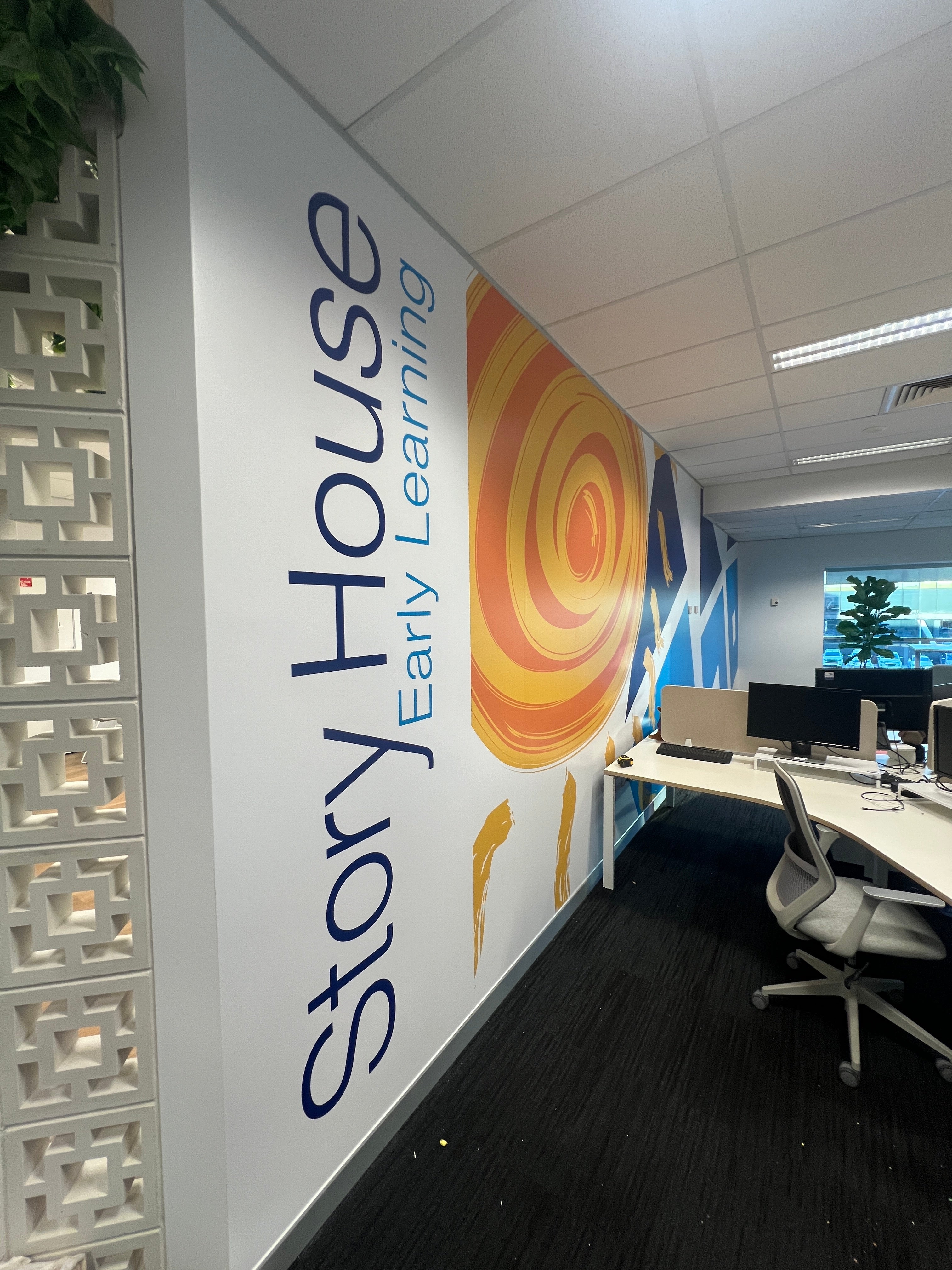 Story House Early Learning - Head office signage works
