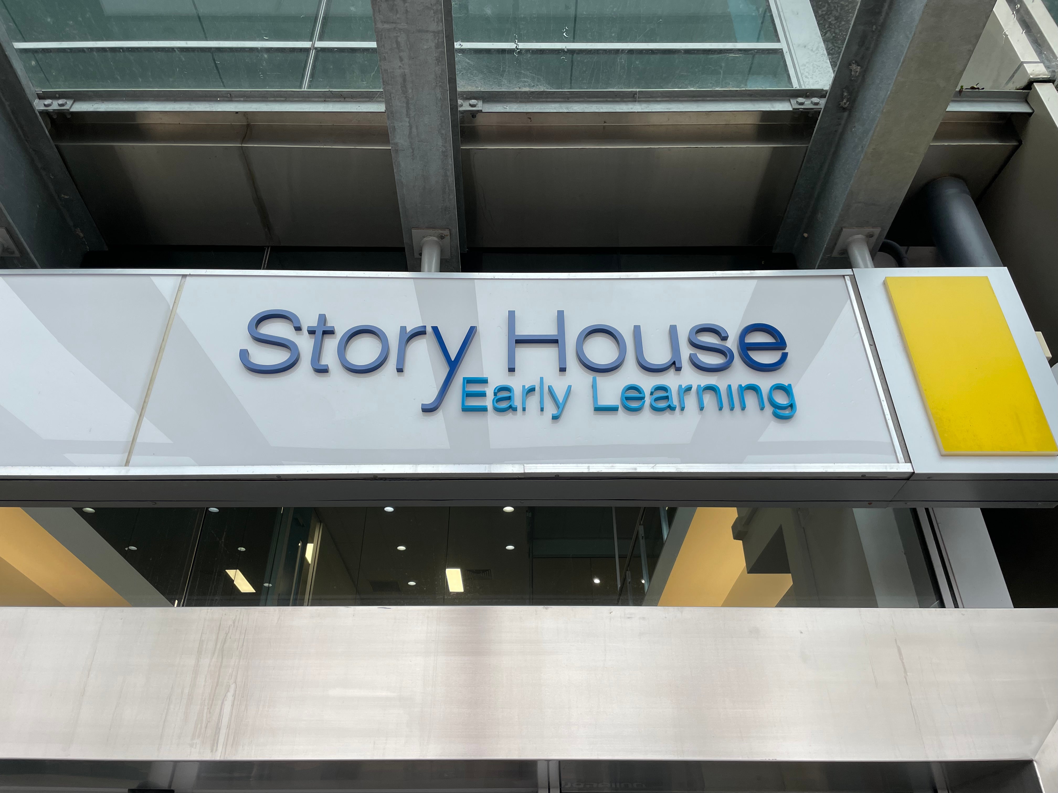 Story House Early Learning - Head office signage works