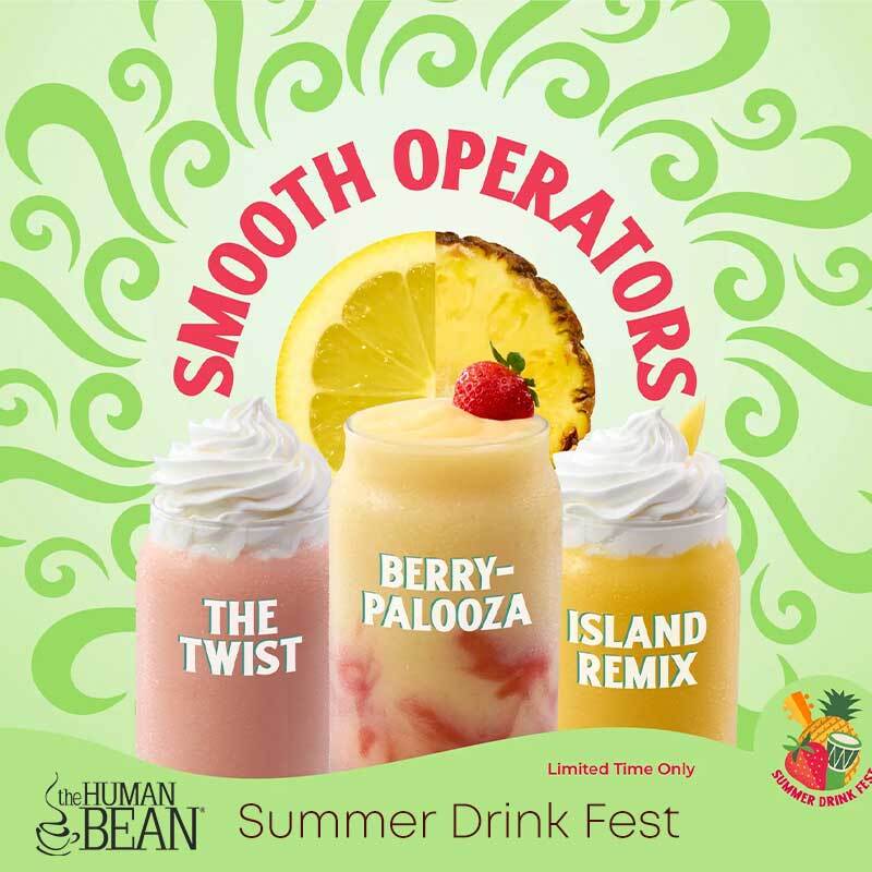 Get Ready for Summer Sips: The Human Bean Unveils Limited-Time "Smooth Operators" at Drive-Thru Coffee Shops