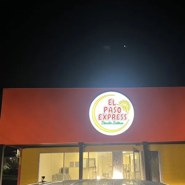 Illuminated Cabinet Sign