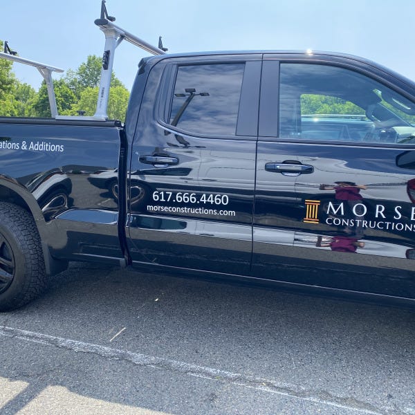 Morse Constuction - Truck Decals