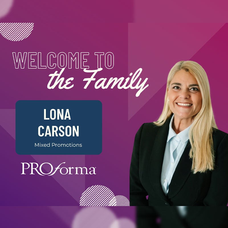 Proforma Welcomes Industry Veteran Lona Carson to Fuel Growth and Innovation Proforma Welcomes Industry Veteran Lona Carson to Fuel Growth and Innovation