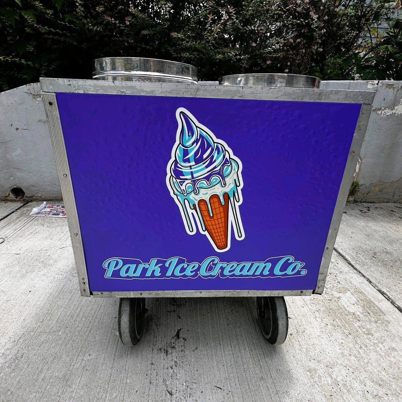 Ice Cream Cart Wrap