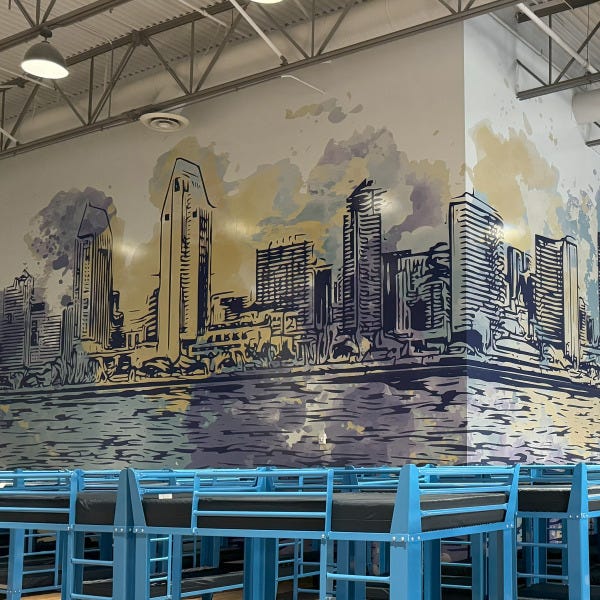 SAN DIEGO RESCUE MISSION WALL DECAL