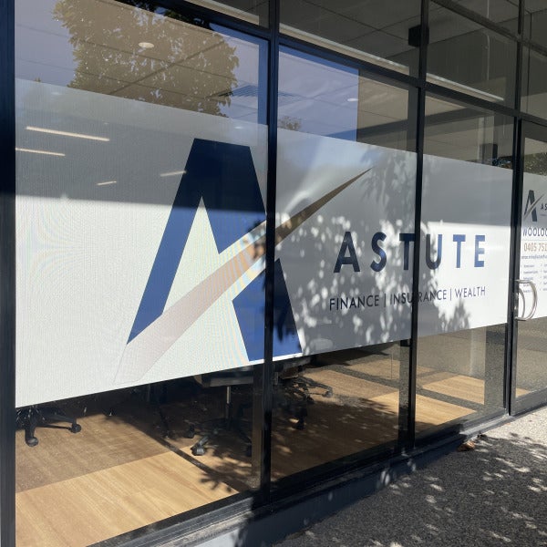 Astute Financial Window Graphic
