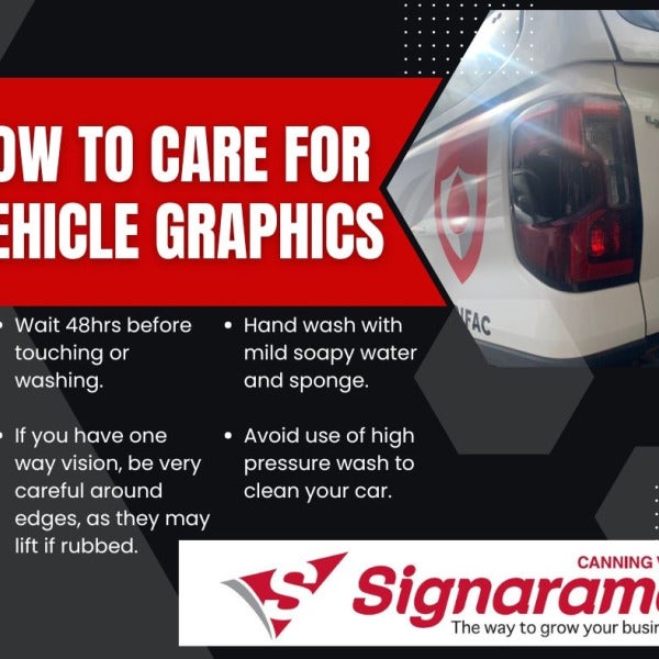How to care for your vehicle graphics