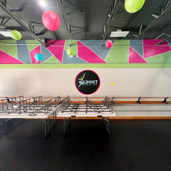 Wall Graphics Create An Environment That Makes You Want to Dance - Summit Dance, Redmond, WA