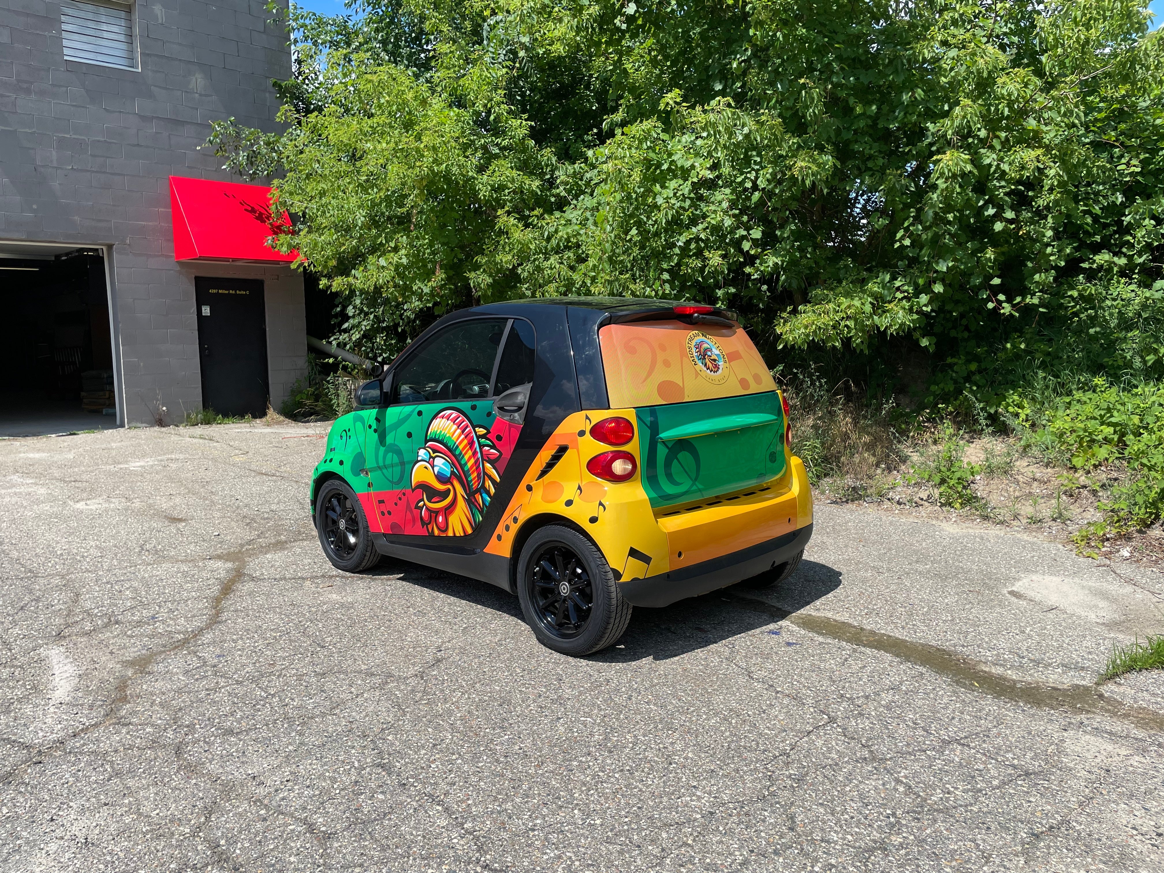 Midstream Auctions Vehicle Wrap
