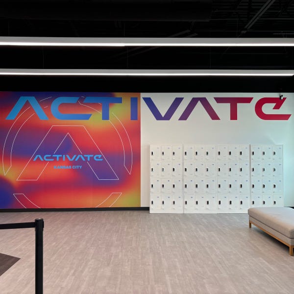 Activate Wall Entrance Signarama Liberty