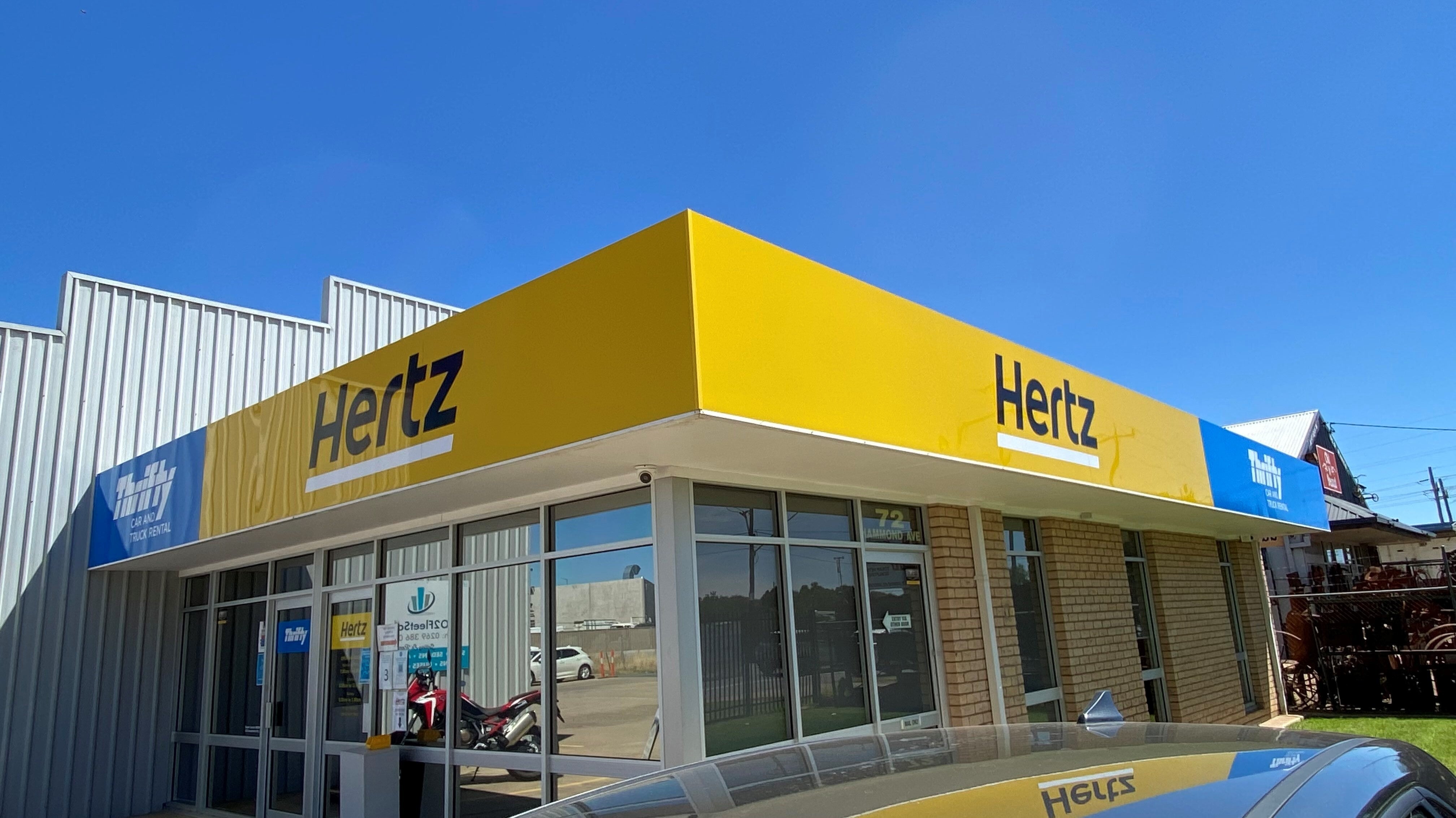 Hertz and Thrifty