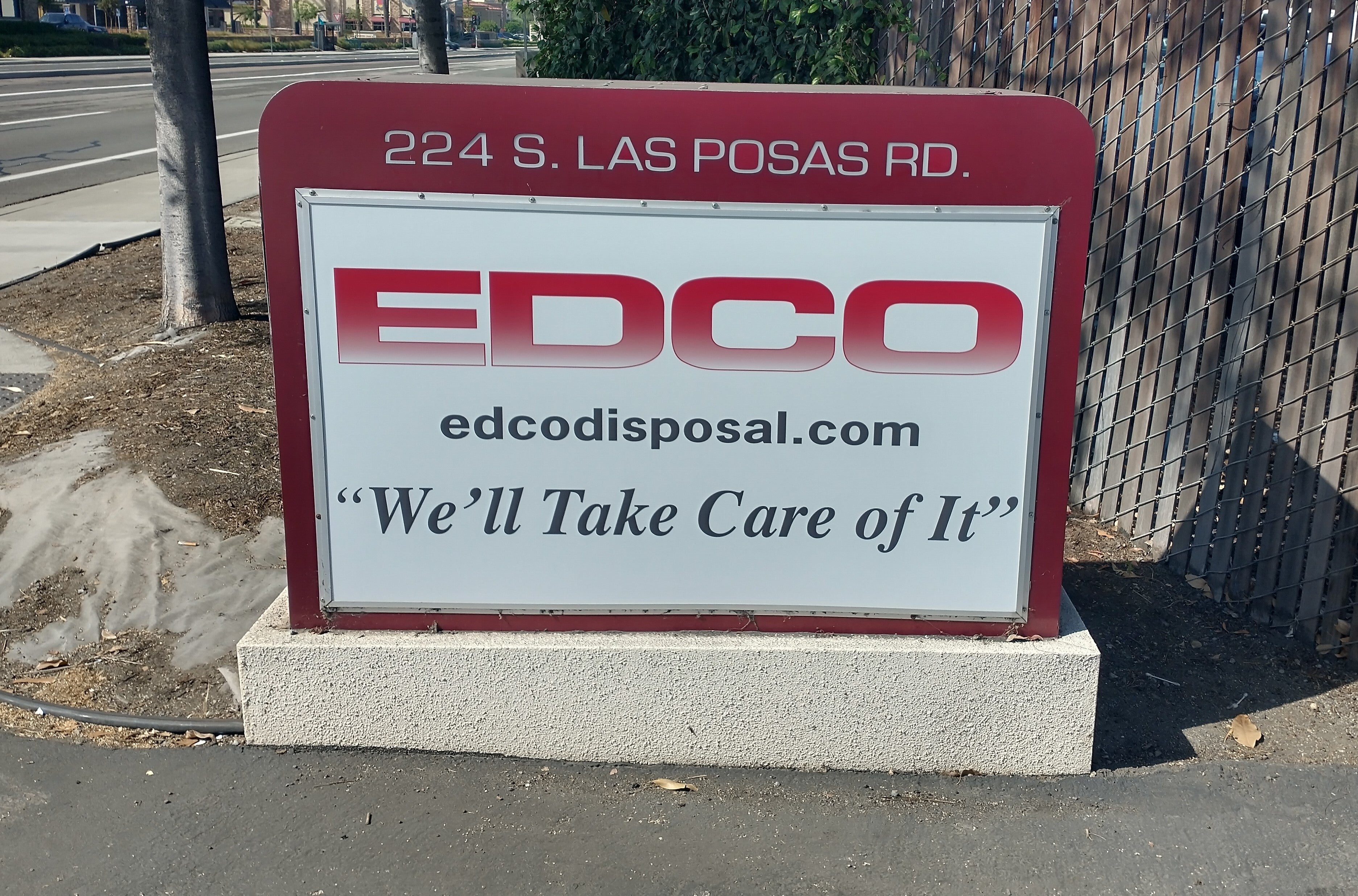 EDCO San Marcos upgrades its lit building signage