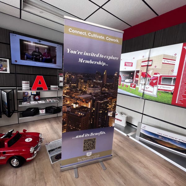 Retractable banners