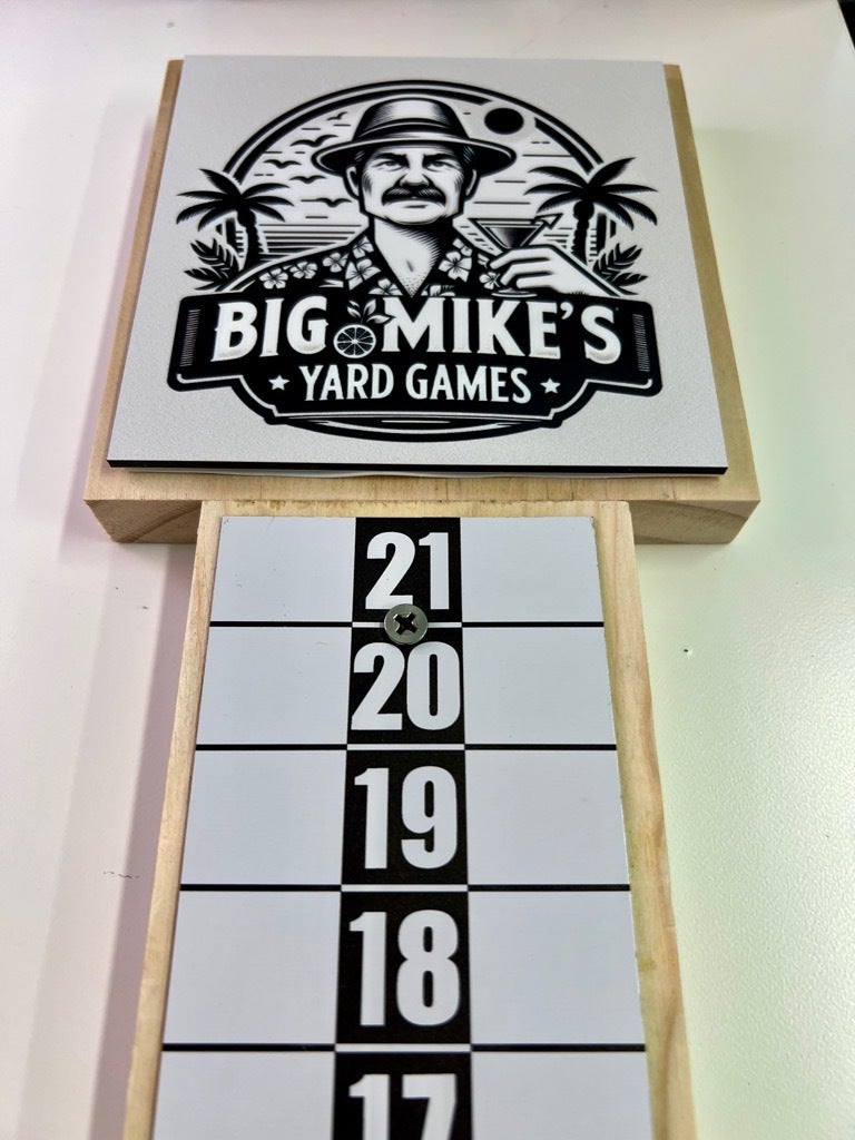 Mike’s Yard Games - Cool Signs for Cool Yard Games - Redmond, WA