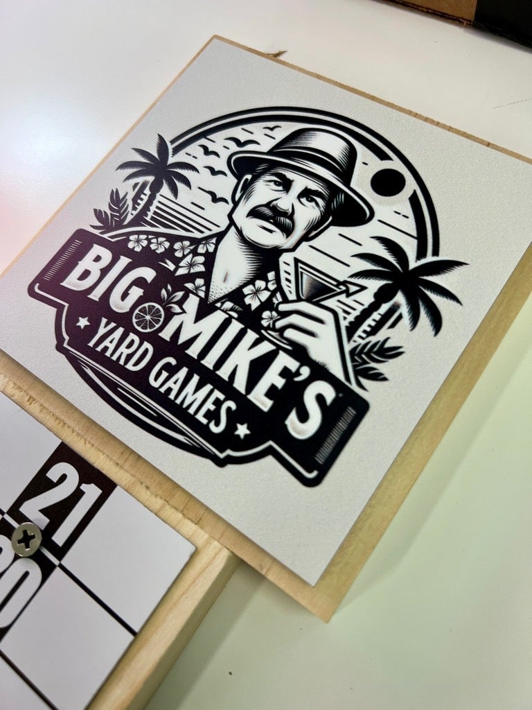 Mike’s Yard Games - Cool Signs for Cool Yard Games - Redmond, WA