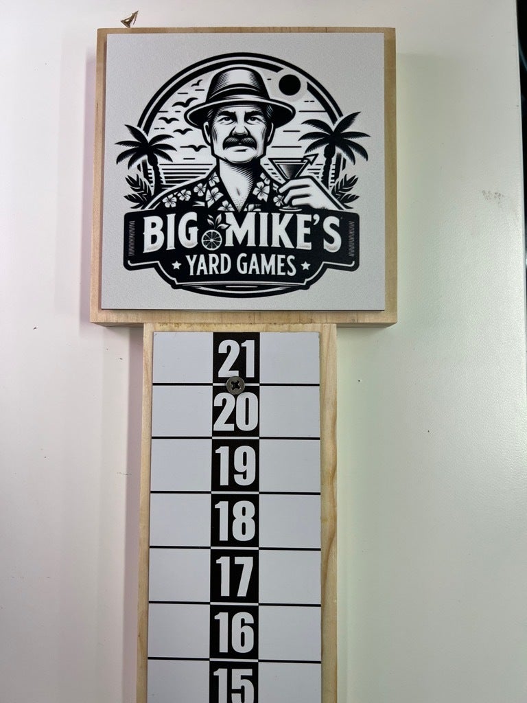Mike’s Yard Games - Cool Signs for Cool Yard Games - Redmond, WA