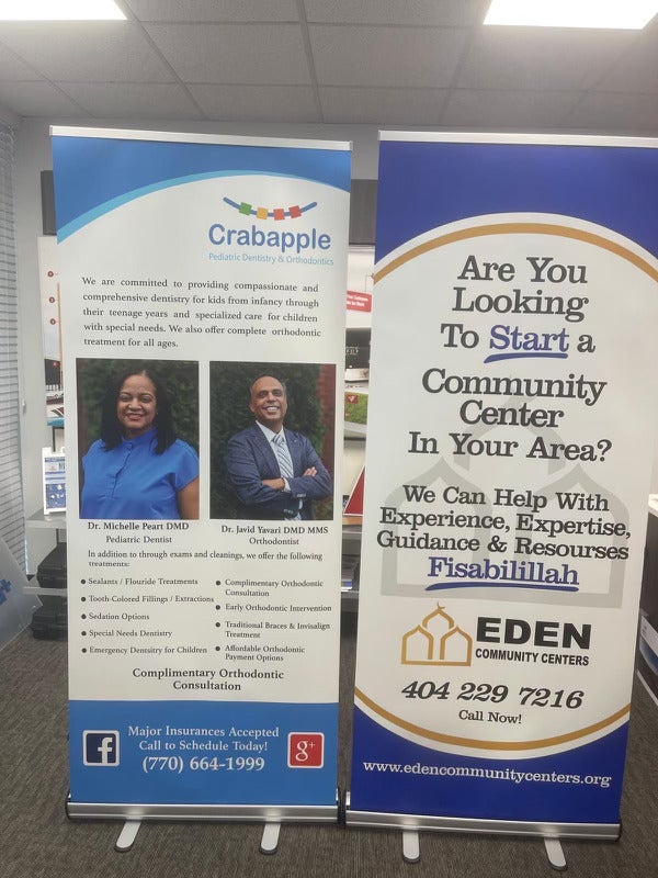Retractable Banners for a Business Expo