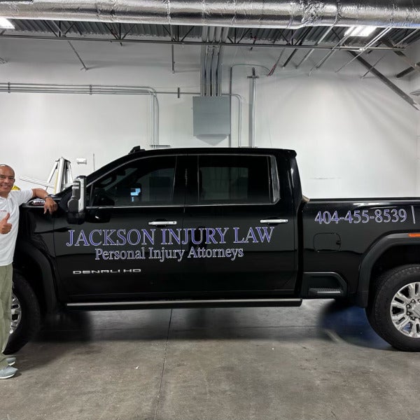 Car Decals with Jackson Law Firm