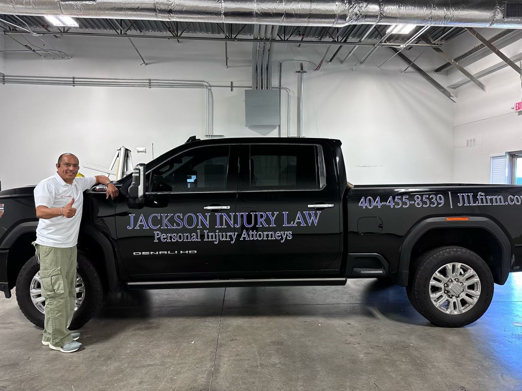 Car Decals with Jackson Law Firm