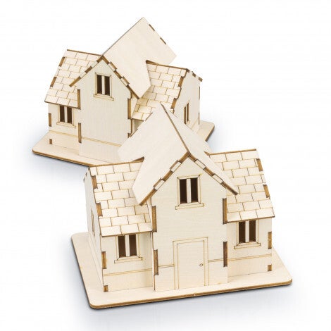 BRANDCRAFT House Wooden Model