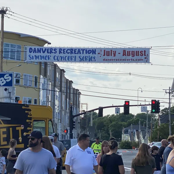 Banner - Concerts in the Park - Danvers