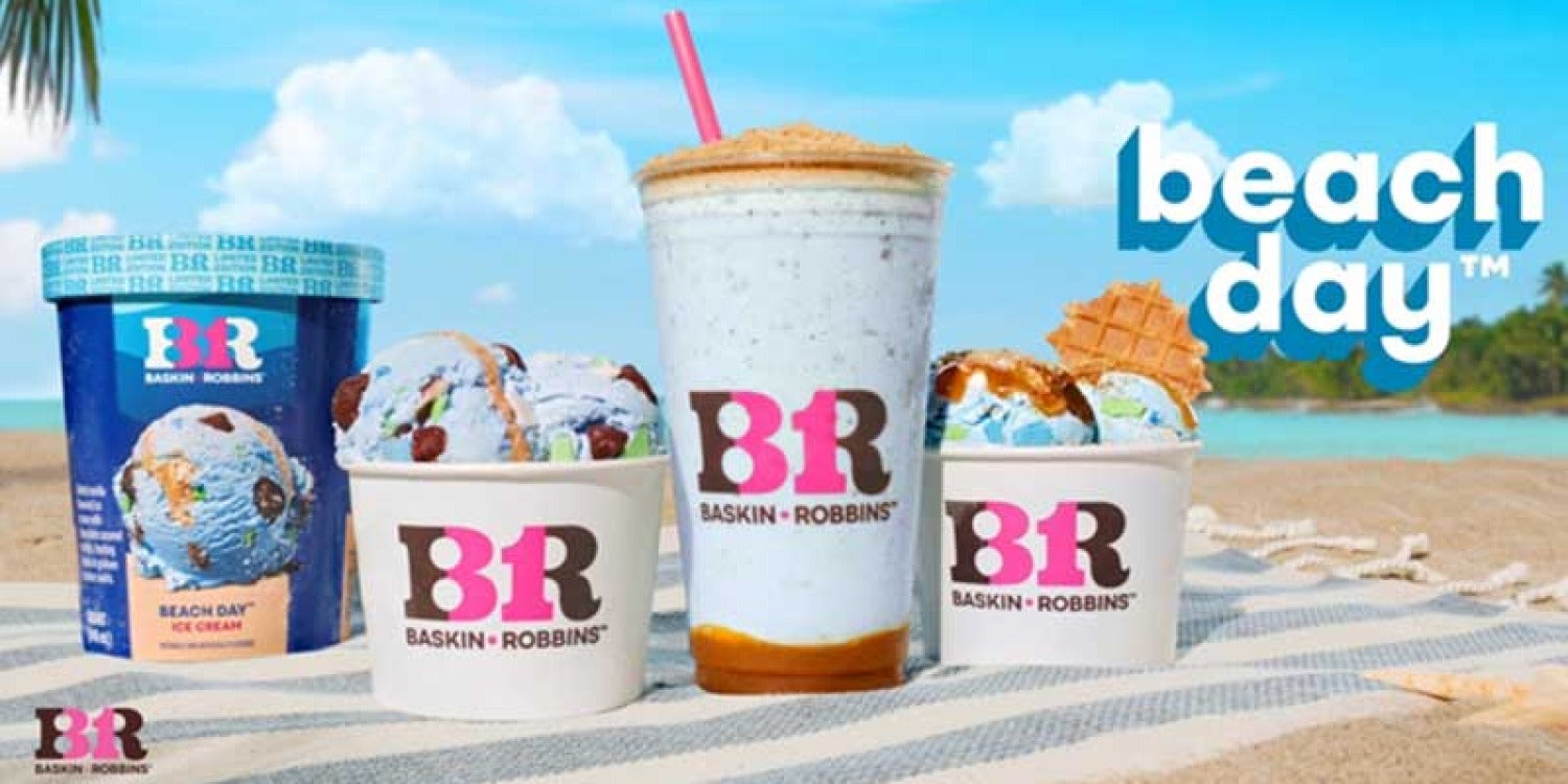 BaskinRobbins Beach Day™ LimitedTime Return of the FanFavorite Ice