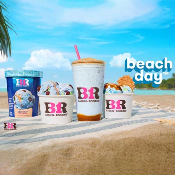 Baskin-Robbins Unleashes Beach Day™ Flavor Frenzy: Model Hunter McGrady Joins the Fun Baskin-Robbins Unleashes Beach Day™ Flavor Frenzy: Model Hunter McGrady Joins the Fun