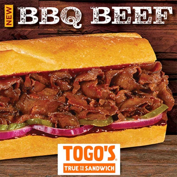 TOGO'S Unveils Summer Sensation: The #40 BBQ Beef Sandwich