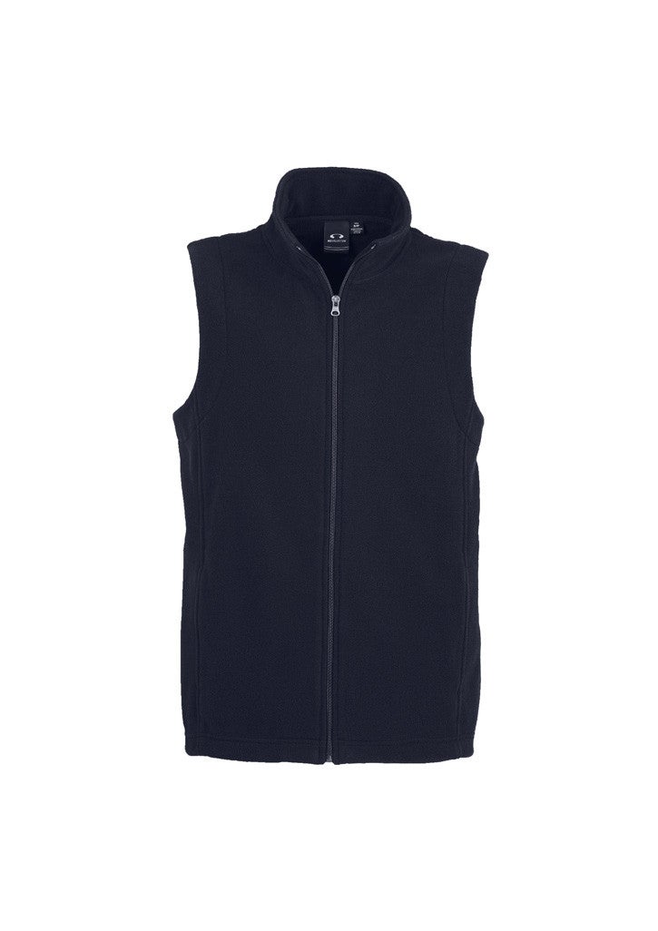 Men's Plain Micro Fleece Vest