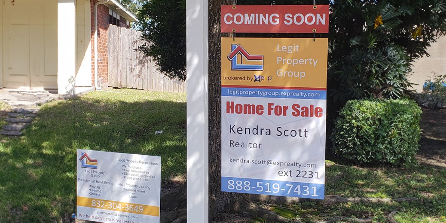 Ways To Use Signs Throughout the Home Sales Process