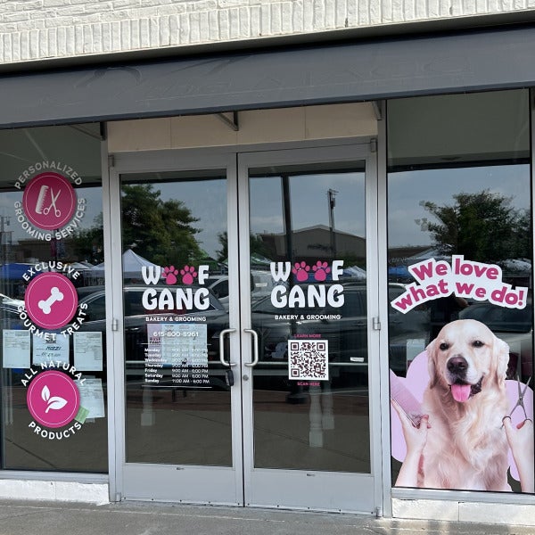 Window Graphics for Wood Gang!
