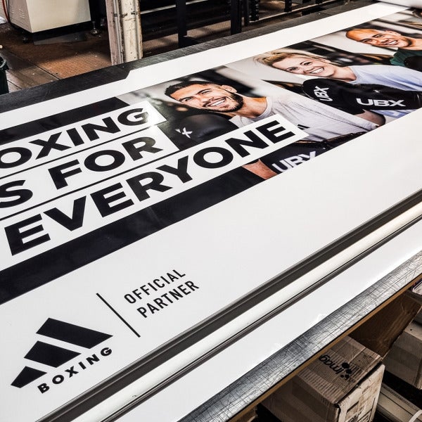 Signage Progress with UBX Milton