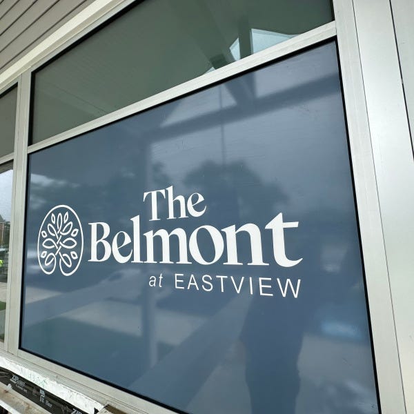 Window Graphics: The Belmont at Eastview