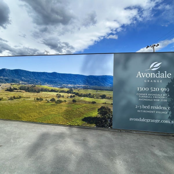 Construction and Development Site Signage Illawarra