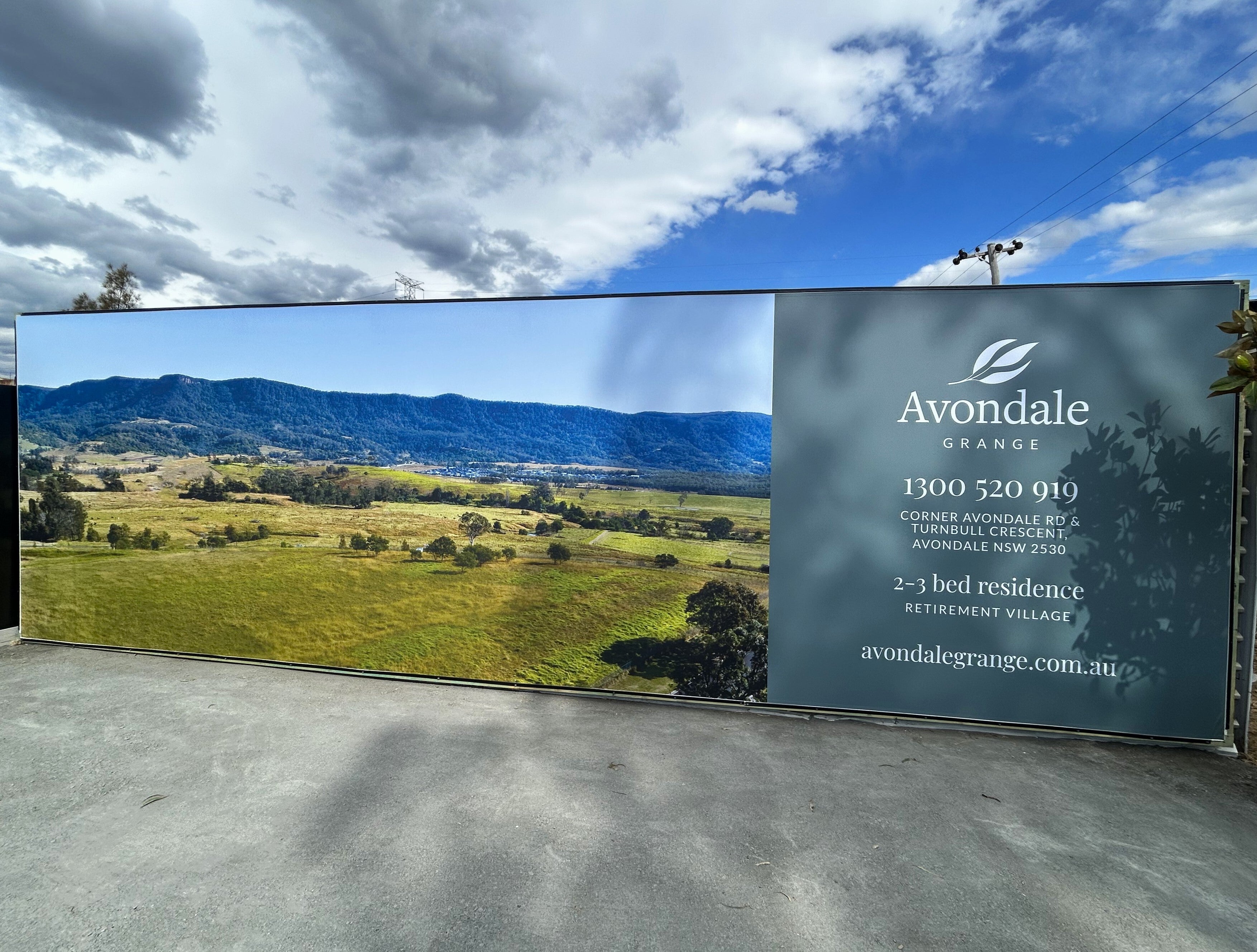 Construction and Development Site Signage Illawarra