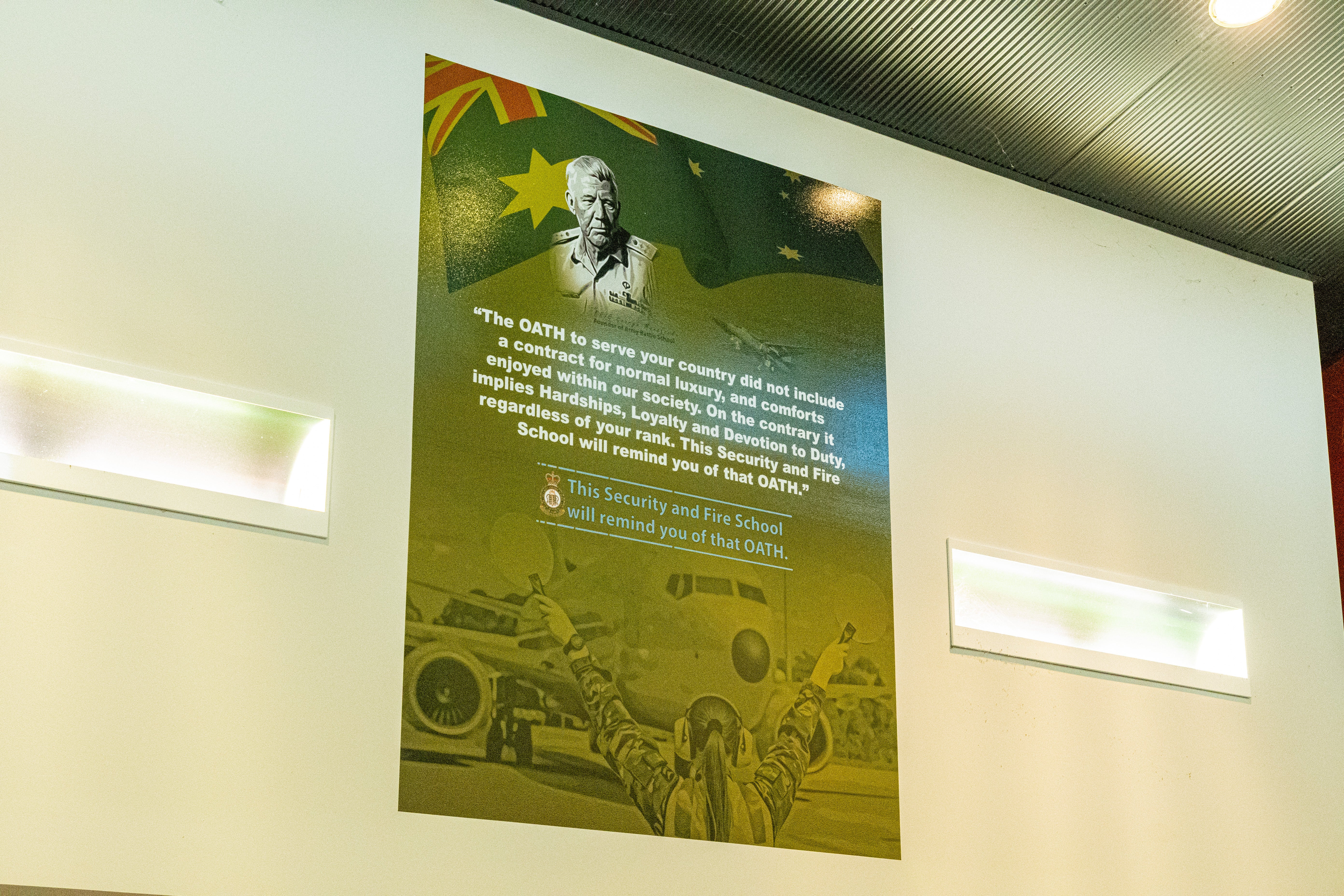 RAAF Security & Fire School Wall Murals