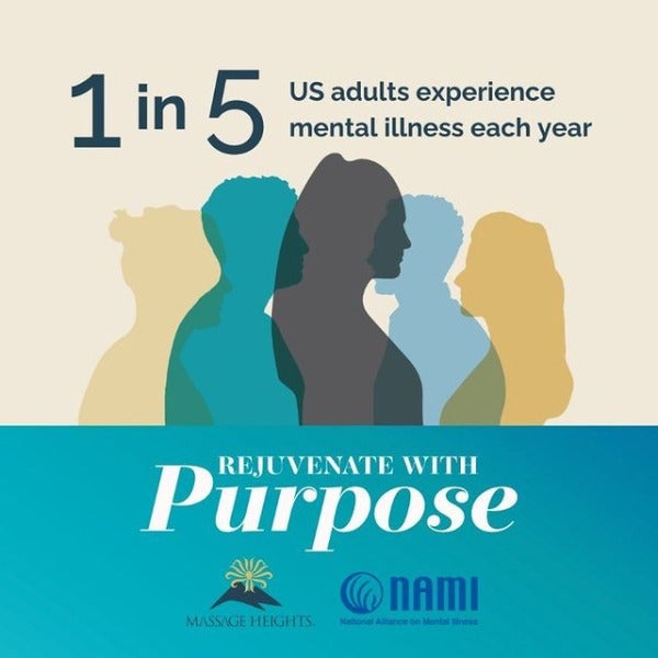 Massage Heights Partners with NAMI to Elevate Mental Health Awareness and Support
