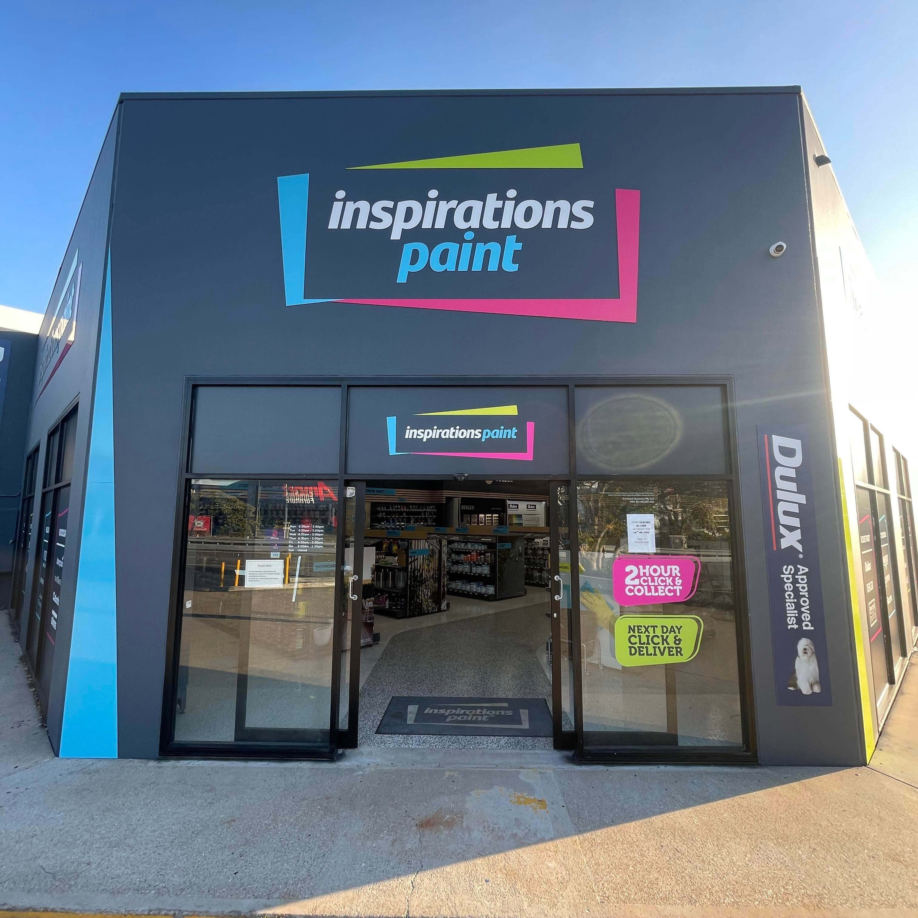 Inspirational Signage for Inspirations Paint