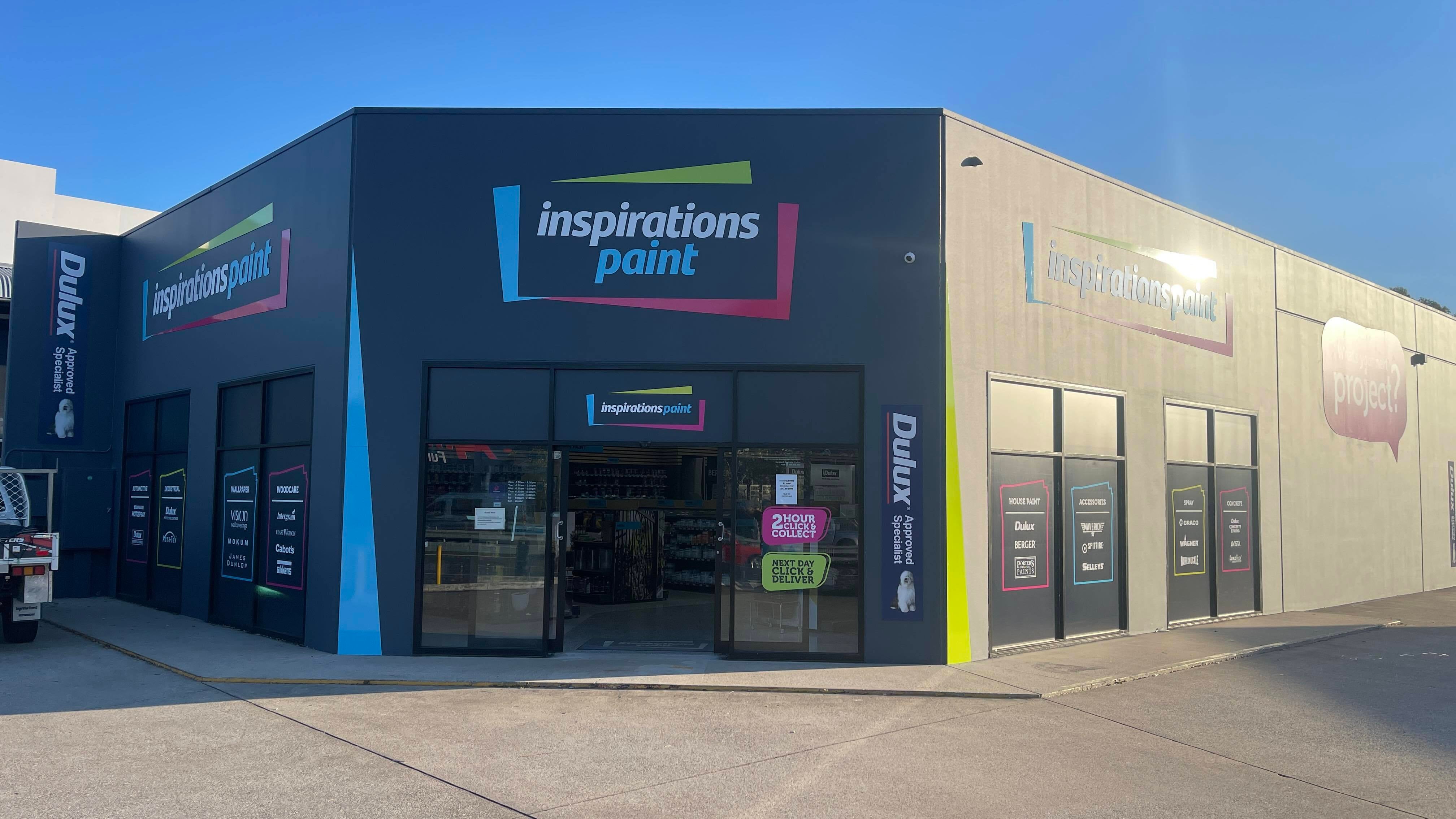Inspirational Signage for Inspirations Paint