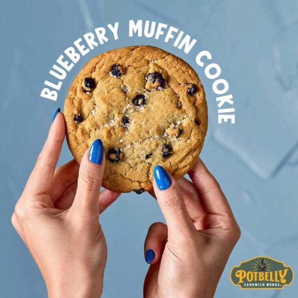 Potbelly's Blueberry Muffin Cookie Sparks Sweet Summer Frenzy, Including BOGO Deal for Perks Members Potbelly's Blueberry Muffin Cookie Sparks Sweet Summer Frenzy, Including BOGO Deal for Perks Members