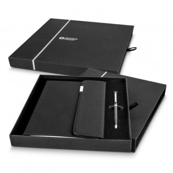 Custom Swiss Peak A5 Notebook and Pen Set