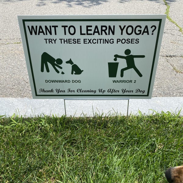 Yard Sign - Individual