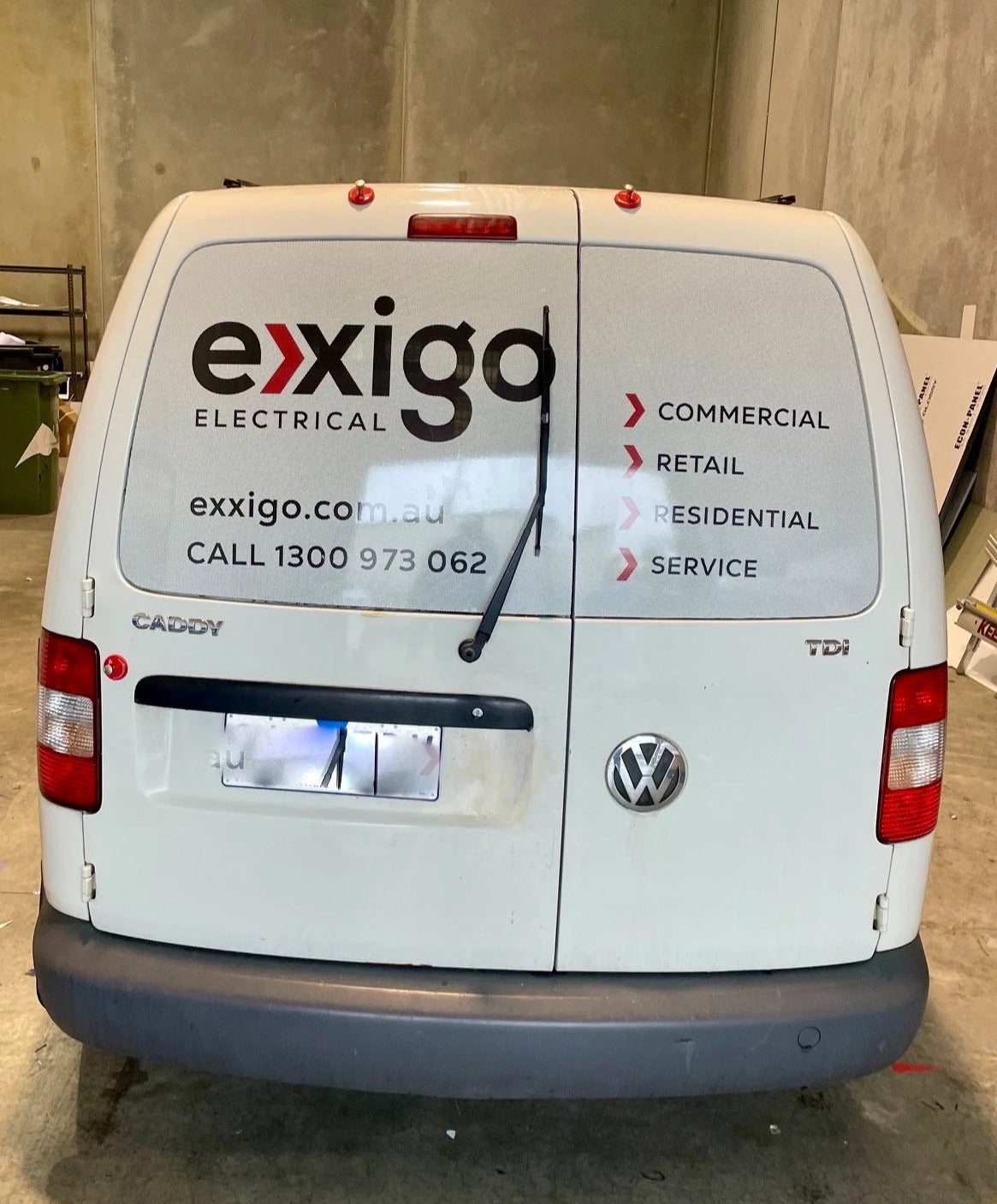 Van Signage - Exxigo Electrical - Heidelberg West VIC.