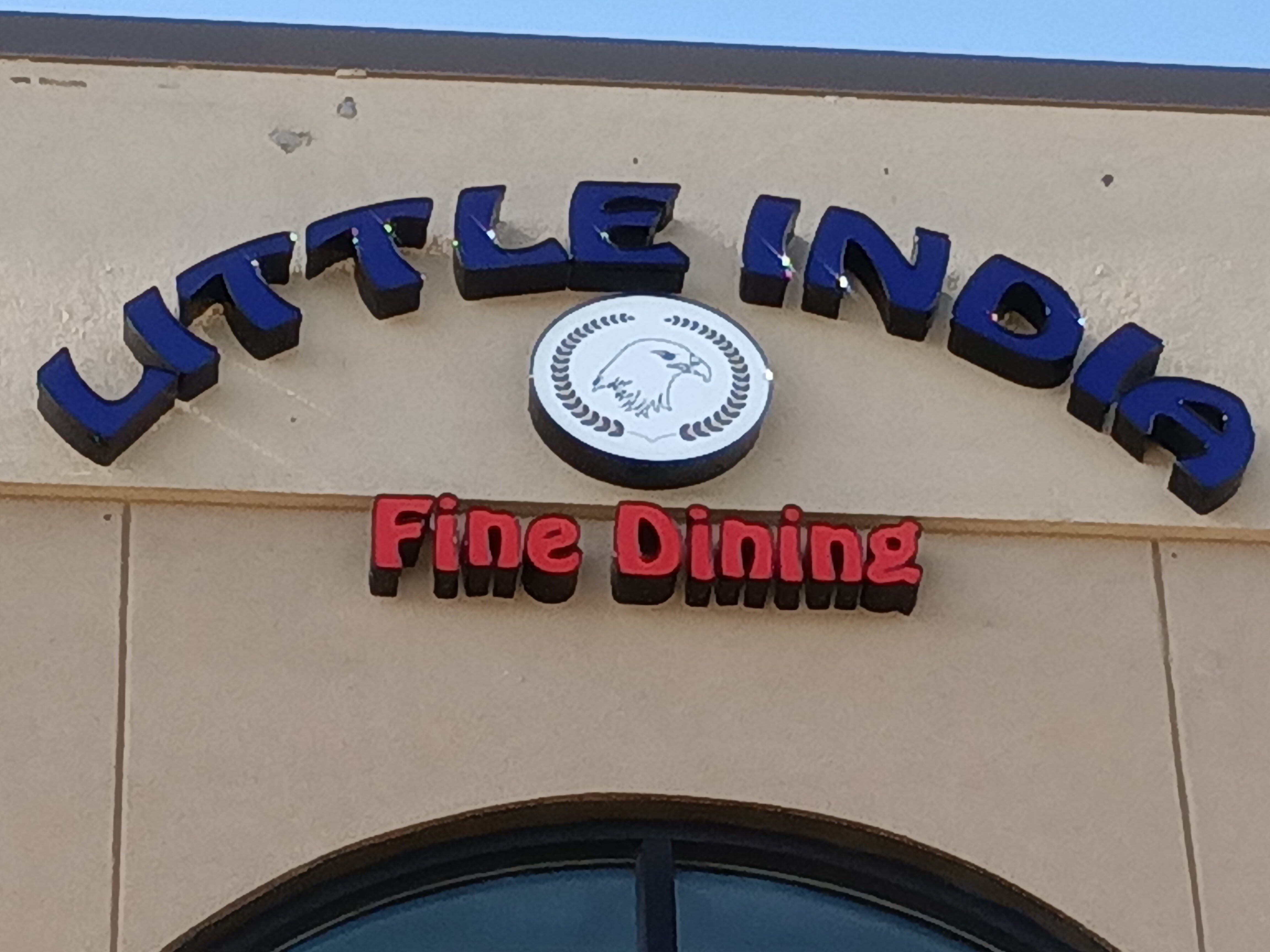 Illuminated Channel Letters • Awnings • Monument Sign • Frosted Vinyl • Door Vinyl Package • Alpine, Utah • Restaurant Industry • Little India