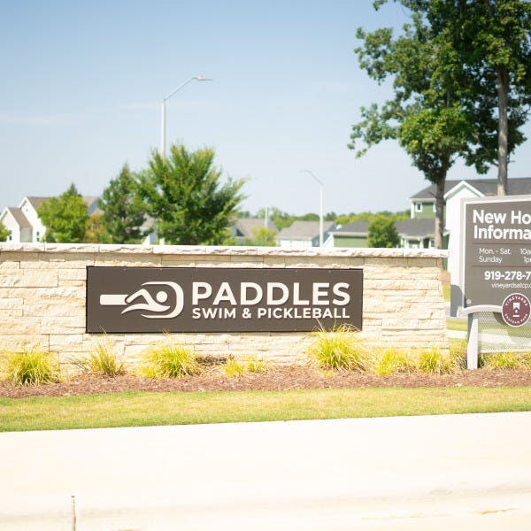 Paddles Swim & Pickleball Monument