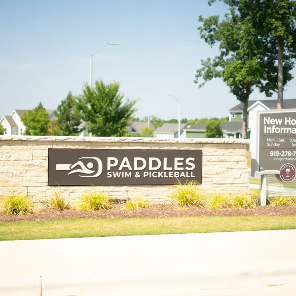 Paddles Swim & Pickleball Monument
