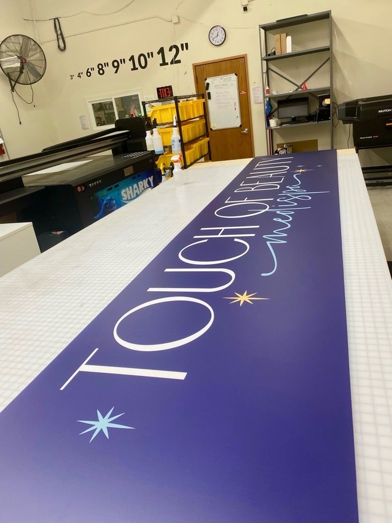 Custom Sign Inserts for Cabinet Signs - Redmond, WA