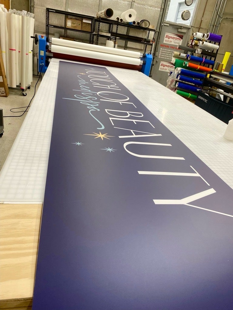 Custom Sign Inserts for Cabinet Signs - Redmond, WA